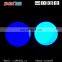 Color changing led snowball lights moon shape led night light