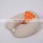 Hot selling U shape eco friendly cotton cover memory foam filling acupressure neck pillow