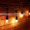 Warm White 2700k Clear Glass S14 E26 E27 Socket Vintage Lamp LED Edison Filament Light