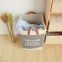 wholesale dirty clothes home center canvas laundry basket foldable custom laundry baskets square trolley with leather handle