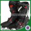 Good Price for Wholesale ! mens leather motorcycle racing boots (Black,white,red)