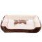 Wholesale Manufacturer Luxury Soft Washable plush boat pet dog bed