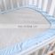 Tex-cel OEM 100% Cotton Jersey Fabric Printing Waterproof Crib Fitted Baby Bed Sheet