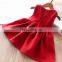 Girls on sale in autumn and winter 2 colors into bow tie pure color children's vest skirt