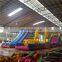Mobile airship circle inflatable boom camp construction big obstacle course for Kids