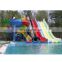interactive race slide fiberglass water slide wide slide