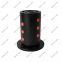 BSP 3/8'' thread connection 6 passages carbon steel material high pressure hydraulic water rotary joint for machinery industry