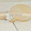 Custom made unpainted natural wood oval speech bubble