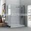 Factory wholeselling simple frameless glass  shower room with hinge
