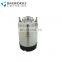 New 10 Litre 2.5Gallon Stainless Steel 304 Ball Lock Cornelius style Beer Keg with Pressure Relief Valve for Homebrewing
