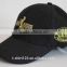 gold embroidery baseball cap