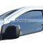 Chrome door visor side window deflector shade sun rain shield silver strips guard for Hyundai H-1