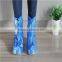 womens pvc short cheap waterproof rain boot/shoe covers