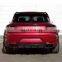 Good fitment TR style wide body kit for Porsche MACAN front spoilerr rear diffuser and wide flare for porsche macan facelift