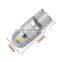 10 штук T10 Led лампочек белого цвета 168 501 W5w Led лампы T10 клиновые лампочки 2Smd для салона автомобиля, для чтения, 12В - 24В, 6000K для авто
