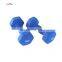 Custom LOGO hot selling cast iron dumbbell indoor women dedicated small rubber hexagonal dumbbell set