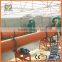professional double roller organic fertilizer granulator line