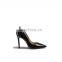 Ladies Black Pointed Court High Heel Sandals Use Good Quality and Make Women Shoes