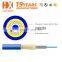 Hanxin 22 years fibra optica communication cables factory indoor armored single mode 1 2 4 6 8 10 core GJSFJV fiber optic cable