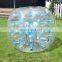 High density transparent inflatable soccer bubble bumper zorb ball