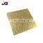 304 Pvd Color Coating Stainless Steel Sheet gold Hairline mirror color 304 Stainless Steel plate