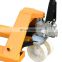 Good Quality  Hand 3.5T 685 Nylon Wheels New condition engine four wheel fork lifter Hydraulic Pump Hand Pallet Truck from China