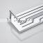 home bathroom accessories High Quality Stainless Steel brass corner shelf shower organizer storage