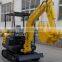 Cheap price 2.5 ton small mini crawler excavator garden digger for sale with cabin