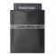 wholesale high quality slim saffiano leather travel passport and ticket case holder