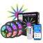 Hot Selling Holiday Firework LED Strip Light RGB Music Control APP Smart Firework Strip Light USB 5V