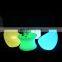 DC charging garden lighting coffee shop chair LED furniture beach mobile bar tables nightclub led chair hookah lounge furniture