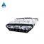 120w*2 Rated Power Metal Track Robot Chassis For Education