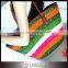 Wholesale Weave Natural Summer Rainbow Straw Beach Bag