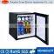 home use ammonia refrigeration mini bar fridge in black