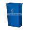 90L Household Slim Garbage Bin Waste Paper Trash Basket Plastic Dustbin