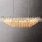Living Room Dining Room Modern Bedroom Hotel Decoration Modern  Crystal LED  Industrial Style Crystal Chandelier