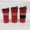 Red color double wall SS sublimation thermos vacuums flask