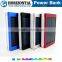 High quality cheap price 10000 mah sloar power bank for smartphone and latop