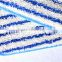 Hot Sale Blue and White Stripe Microfiber Twist Dyed Yarn Mop Heads