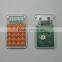 Promotional electronic pocket 8 digit calculator, solar mini calculator wholesale