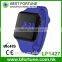 LP1427 Blue color changeable silicone strap digital movement men LED watch