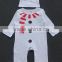 2016 spring and autumn infant toddlers clothing rompers Deer and Snowman Long sleeve plain cotton baby romper
