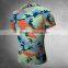2016 hotsale custom camouflage shirt gym wear wholesale fitness apparel manufacturers