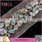 BOKA Shiny Rhinestones Waist Mesh Applique for Dresses