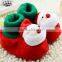 Christmas Socks Shoes Baby Toddler Shoes Children's Winter Shoes Red Shoes for Baby