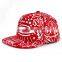 Best Selling Fashion Large Eye Printed Adult Hiphop Flat Cap Snapback