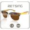 China Custom design bamboo skateboard wood sunglasses