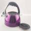 2.5L Home used cooking Kettle with Lightweight Stainless Steel Frame and Nylon Handle