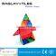 Award Winning Playmags Clear Colors Magnetic Tiles Deluxe Building Set 60 Piece Set                        
                                                Quality Choice