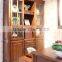 American style solid wood double bed for bedroom furniture AET-ST002
